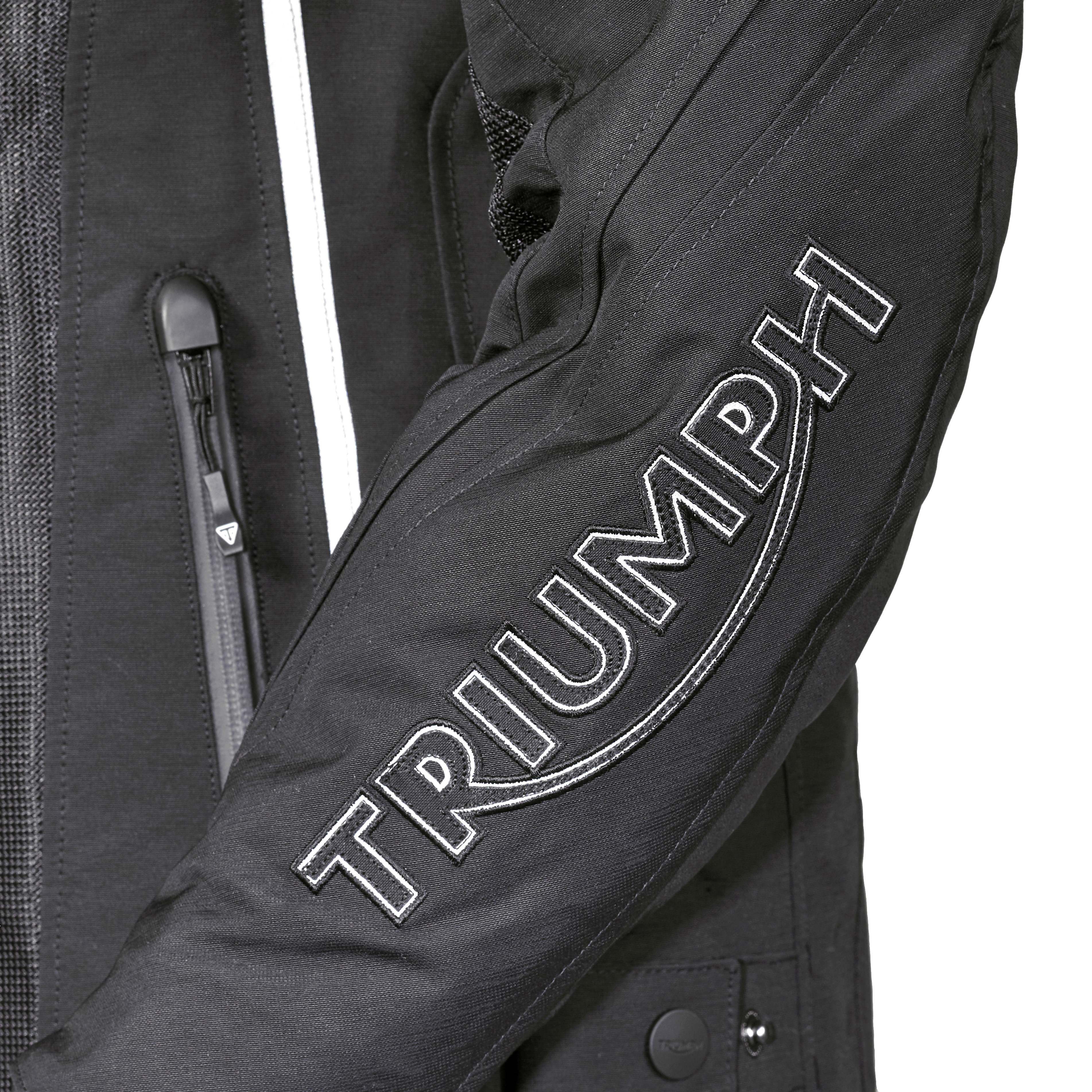 TRIUMPH トリプルメッシュジャケット Mサイズ ブラック Triple Sports Mesh Jacket in Black and Fluoro | Motorcycle